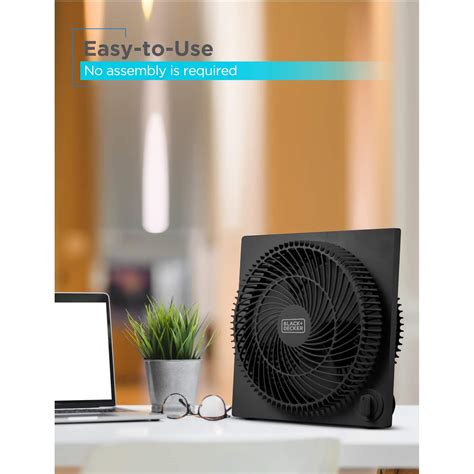 black decker 9 inch box fan